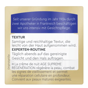 کرم شب Diadermine Age Supreme Regeneration Deep Action